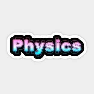 Physics Sticker